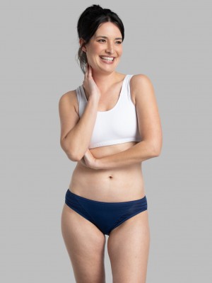 Women's Fruit Of The Loom CoolBlend, 4 Pack Bikinis Assorted | BTL240936