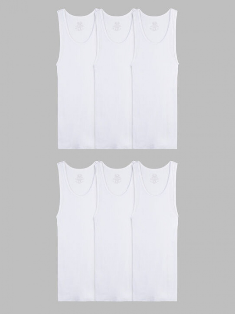 Boys\' Fruit Of The Loom Toddler Tanks - 6 Pack Tank Top Assorted | IJB256904