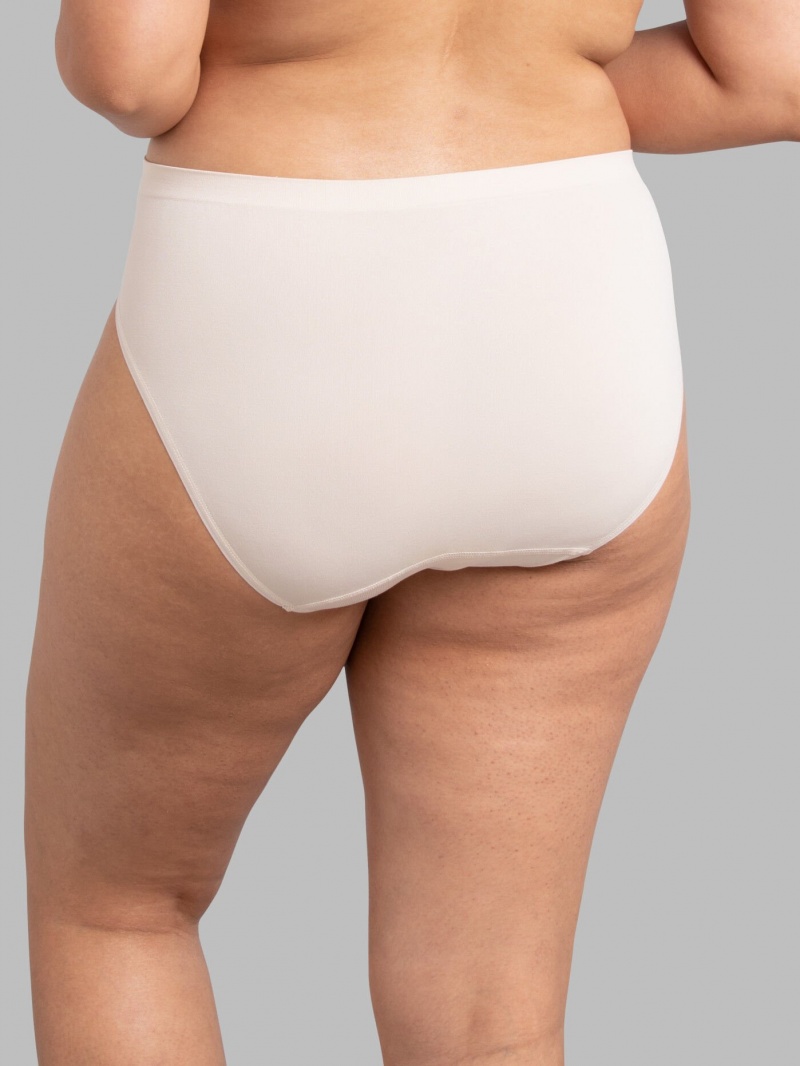 Women's Fruit Of The Loom 360 Stretch Seamless Hi-Cut, 6 Pack Panties Assorted | HEV452916