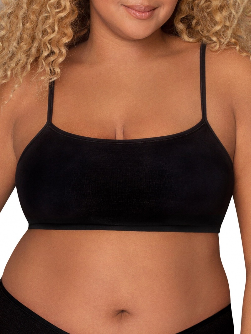 Women\'s Fruit Of The Loom Strappy Sports Bra, 3 Pack Sports Bra White/Sand/Black | KGN694812